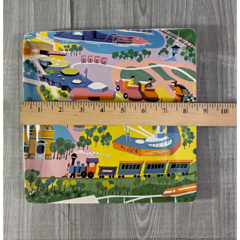 Disney World Preview Center Map Plates by Kevin Kidney & Jody Daily set x 3 - Picture 12 of 12